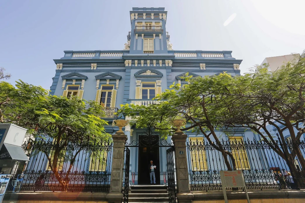 Fachada del Palacete Rodríguez Quegles, sede de Promoción Las Palmas de Gran Canaria